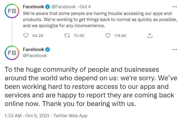 اعتذار فيسبوك