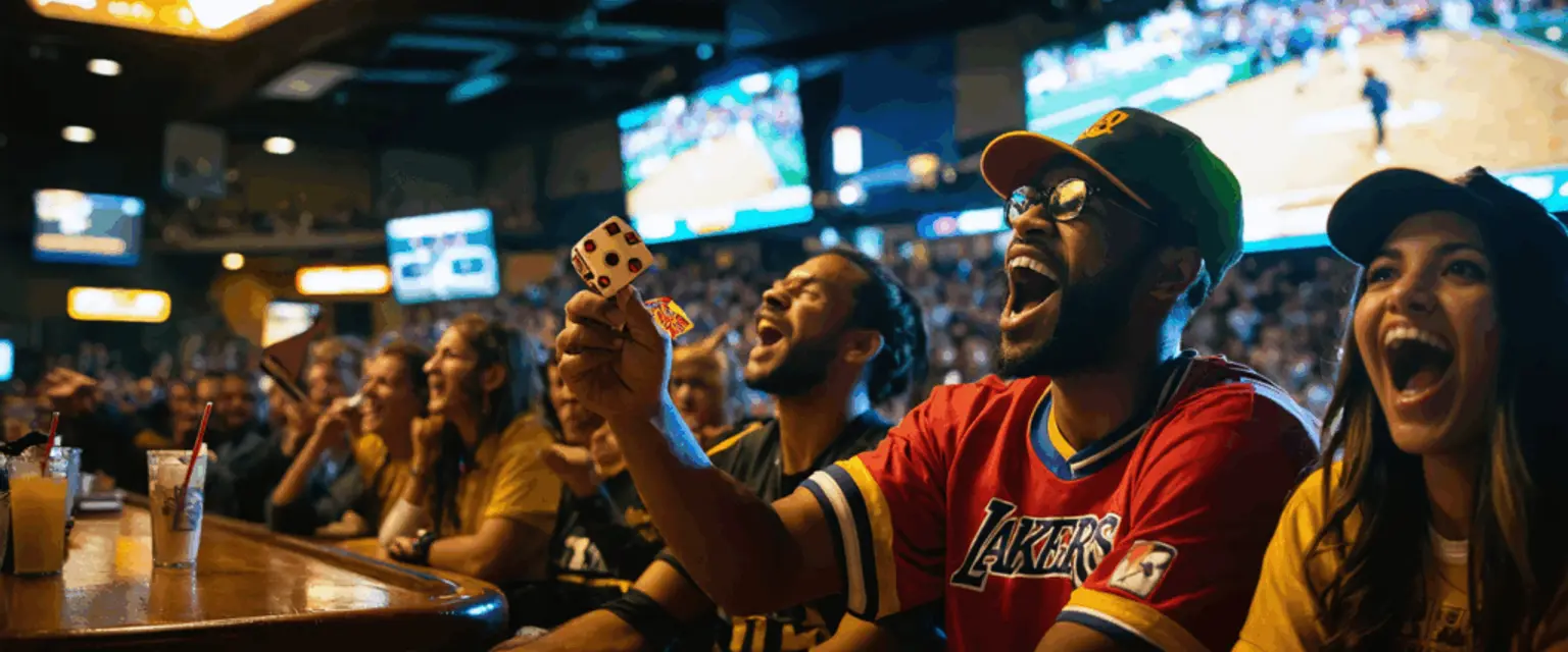 ليبرون جيمس يقود ليكرز خلال مباراة NBA، وسط تركيز جماهيري وتأثير واضح على خطوط الرهانات الرياضية.